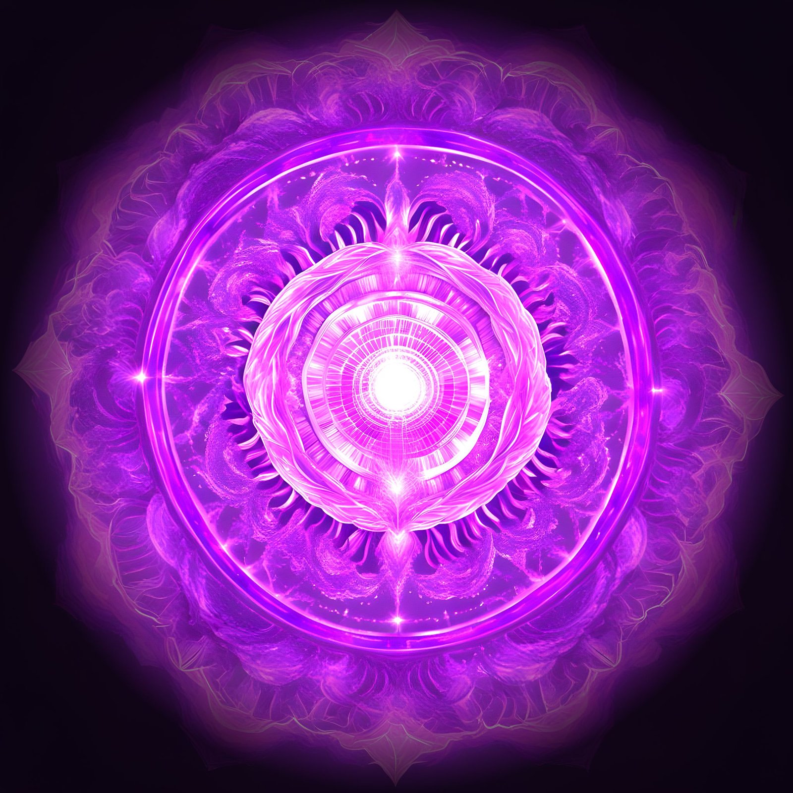 Crown Chakra AI Art